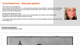 What Sylviabraamhorst.nl website looked like in 2018 (5 years ago)