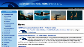 What Schwimm-mit.de website looked like in 2018 (5 years ago)
