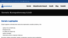 What Serwislodz.pl website looked like in 2018 (5 years ago)
