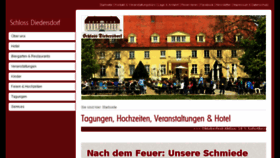 What Schlossdiedersdorf.de website looked like in 2018 (5 years ago)