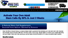 What Stemcellworx.com.au website looked like in 2018 (5 years ago)
