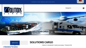 What Solutionscargo.com.mx website looked like in 2018 (5 years ago)