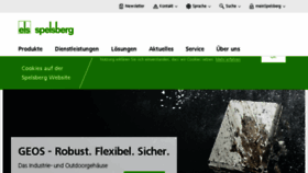 What Spelsberg.de website looked like in 2018 (5 years ago)