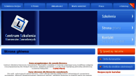 What Strychalski.eu website looked like in 2018 (5 years ago)