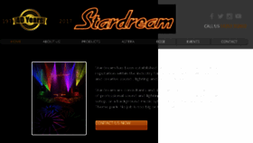 What Stardream.co.uk website looked like in 2018 (5 years ago)