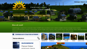 What Solarzone.ro website looked like in 2018 (7 years ago)