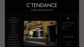 What Salon-ctendance.com website looked like in 2018 (5 years ago)