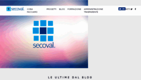 What Secoval.it website looked like in 2018 (5 years ago)