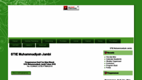 What Stiemuhjbi.ac.id website looked like in 2018 (5 years ago)