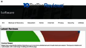 What Software.toptenreviews.com website looked like in 2018 (5 years ago)