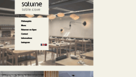 What Saturne-paris.fr website looked like in 2018 (5 years ago)