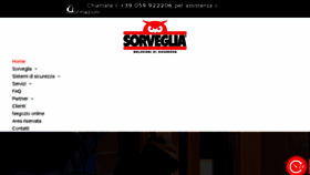 What Sorveglia.net website looked like in 2018 (5 years ago)