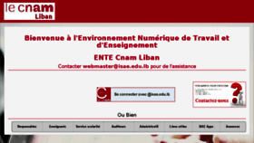 What Si.isae.edu.lb website looked like in 2018 (5 years ago)