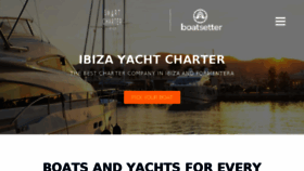 What Smartcharteribiza.com website looked like in 2018 (5 years ago)