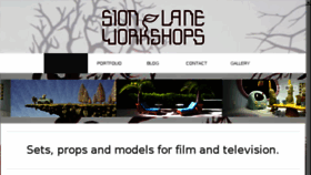 What Sionlane.co.uk website looked like in 2018 (5 years ago)