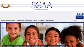 What Scaany.org website looked like in 2018 (5 years ago)