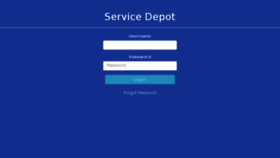What Servicedepot.net website looked like in 2018 (5 years ago)