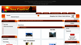 What Suncontrol.pl website looked like in 2018 (5 years ago)