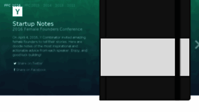 What Startupnotes.org website looked like in 2018 (6 years ago)