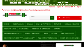 What Steroidjuiceplus1.net website looked like in 2018 (5 years ago)