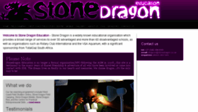 What Stonedragon.co.za website looked like in 2018 (5 years ago)