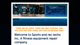 What Sportsandrectechsinc.com website looked like in 2018 (5 years ago)