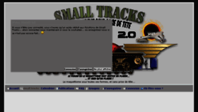 What Small-tracks.org website looked like in 2018 (5 years ago)