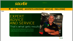 What Solverpaints.com.au website looked like in 2018 (5 years ago)