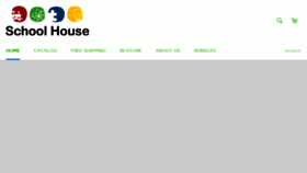 What Schoolhousegb.com website looked like in 2018 (5 years ago)