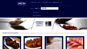 What Sancan.com website looked like in 2018 (5 years ago)