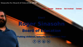 What Sinasohn.com website looked like in 2018 (5 years ago)