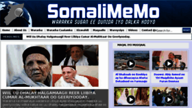 What Somalimemo.net website looked like in 2018 (5 years ago)