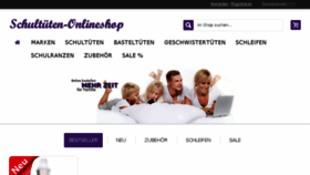 What Schultueten-onlineshop.de website looked like in 2018 (5 years ago)