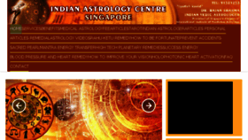 What Singaporeastrologer.com website looked like in 2018 (5 years ago)