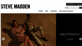 What Stevemadden.in website looked like in 2018 (5 years ago)