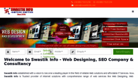 What Swastikinfo.net website looked like in 2018 (5 years ago)