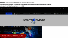 What Smartwebmedia.com.mx website looked like in 2018 (5 years ago)