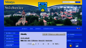 What Stechovice.info website looked like in 2018 (5 years ago)