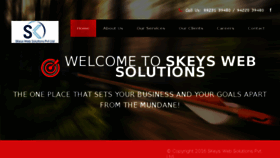 What Skeysweb.com website looked like in 2018 (5 years ago)