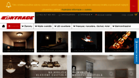What Svietidlalustre.sk website looked like in 2018 (5 years ago)