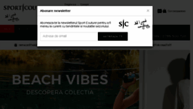 What Sportcouture.ro website looked like in 2018 (8 years ago)