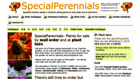 What Specialperennials.com website looked like in 2018 (5 years ago)
