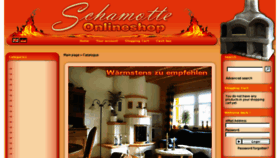 What Schamottshop.de website looked like in 2018 (5 years ago)