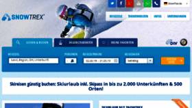 What Snowtrex.de website looked like in 2018 (5 years ago)