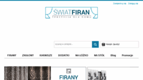What Swiatfiran24.pl website looked like in 2018 (5 years ago)