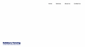 What Salisburyfencing.com.au website looked like in 2018 (5 years ago)