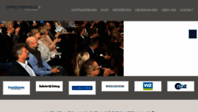 What Sprecherhaus.de website looked like in 2018 (5 years ago)