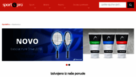 What Sport4pro.net website looked like in 2018 (5 years ago)