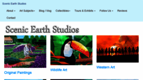 What Scenicearth.com website looked like in 2018 (5 years ago)