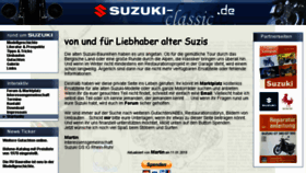 What Suzuki-classic.de website looked like in 2018 (5 years ago)